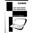 CASIO CSF4650 Owner's Manual cover photo