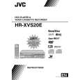 JVC HR-XVS20EF Owner's Manual cover photo