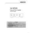 ONKYO A-9510 Owner's Manual cover photo
