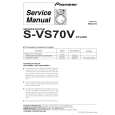 PIONEER S-VS70V/XTL/NC Service Manual cover photo