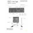 KENWOOD KDC77R Service Manual cover photo