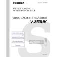 TOSHIBA V860UK Service Manual cover photo