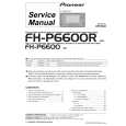 PIONEER FHP6600/R Service Manual cover photo