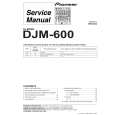 PIONEER DJM-600/WYSXCN5 Service Manual cover photo