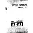 AKAI AJ370 Service Manual cover photo