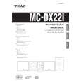 TEAC MCDX22I Owner's Manual cover photo