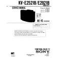 SONY KVE2521B Service Manual cover photo