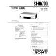 SONY ST-H6700 Service Manual cover photo