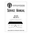 KENWOOD KA701 Service Manual cover photo