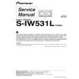 PIONEER S-IW531L/XTM/UC Service Manual cover photo