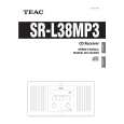 TEAC SRL38MP3 Owner's Manual cover photo