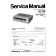 TECHNICS SA626 Service Manual cover photo