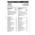 TELEFUNKEN VRV1929 Service Manual cover photo