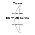 PIONEER BD-V1000 Series Owner's Manual cover photo