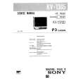 SONY KV1370D Service Manual cover photo