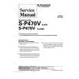 PIONEER SP470V XJI/E Service Manual cover photo