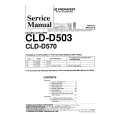 PIONEER CLDD503 Service Manual cover photo