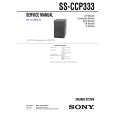SONY SSCCP333 Service Manual cover photo