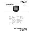 SONY XVM80 Service Manual cover photo