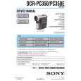 SONY DCRPC350 Service Manual cover photo