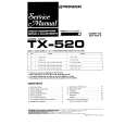 PIONEER TX-520 Service Manual cover photo