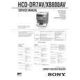 SONY HCDXB800AV Service Manual cover photo