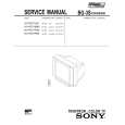 SONY KVHF21L40 Service Manual cover photo