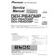 PIONEER DEH-P8400MP/XN/UC Service Manual cover photo