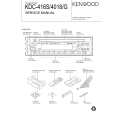 KENWOOD KDC-4018 Service Manual cover photo