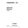 CANON D1 Service Manual cover photo