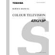 TOSHIBA 43VJ13P Service Manual cover photo