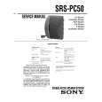 SONY SRS-PC50 Service Manual cover photo