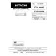 HITACHI VTL1600E Service Manual cover photo