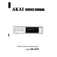 AKAI AAA45 Service Manual cover photo