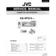 JVC KSRT313 Service Manual cover photo