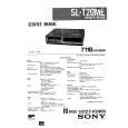 SONY SL-T20ME Service Manual cover photo