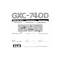 AKAI GXC-740D Owner's Manual cover photo