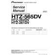 PIONEER HTZ-565DV Service Manual cover photo