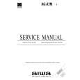 AIWA XC37M Service Manual cover photo