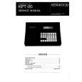 KENWOOD KPT20 Service Manual cover photo