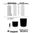 SONY KV32S26 Service Manual cover photo