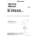 PIONEER S-HS55/XCN Service Manual cover photo