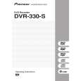 PIONEER DVR-330-S/RF Owner's Manual cover photo