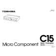 TOSHIBA SY-C15 Owner's Manual cover photo