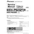 PIONEER KEH-P6021R/XN/EE Service Manual cover photo