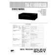 SONY TAE1000ESD Service Manual cover photo