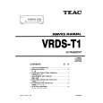 TEAC VRDST1 Service Manual cover photo