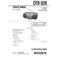 SONY CFDS26 Service Manual cover photo