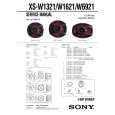 SONY XSW1321 Service Manual cover photo