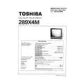 TOSHIBA 289X4M Service Manual cover photo